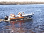 Алюминиевая лодка Wellboat 53 DC