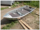 Алюминиевая моторно-гребная лодка Вятка Профи 32
