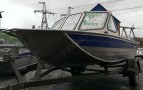 Алюминиевая моторно-гребная лодка RusBoat 43