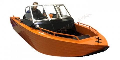 Алюминиевая лодка Trident 450 FISH